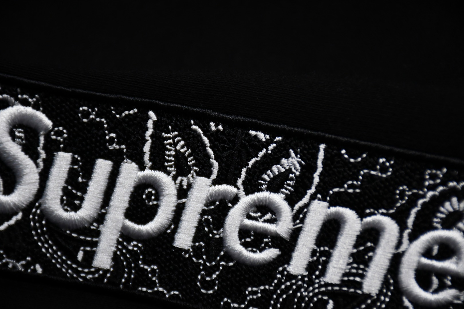 Suprem3 FW19 Week 16 Bandana Box Logo Hooded Sweatshirt