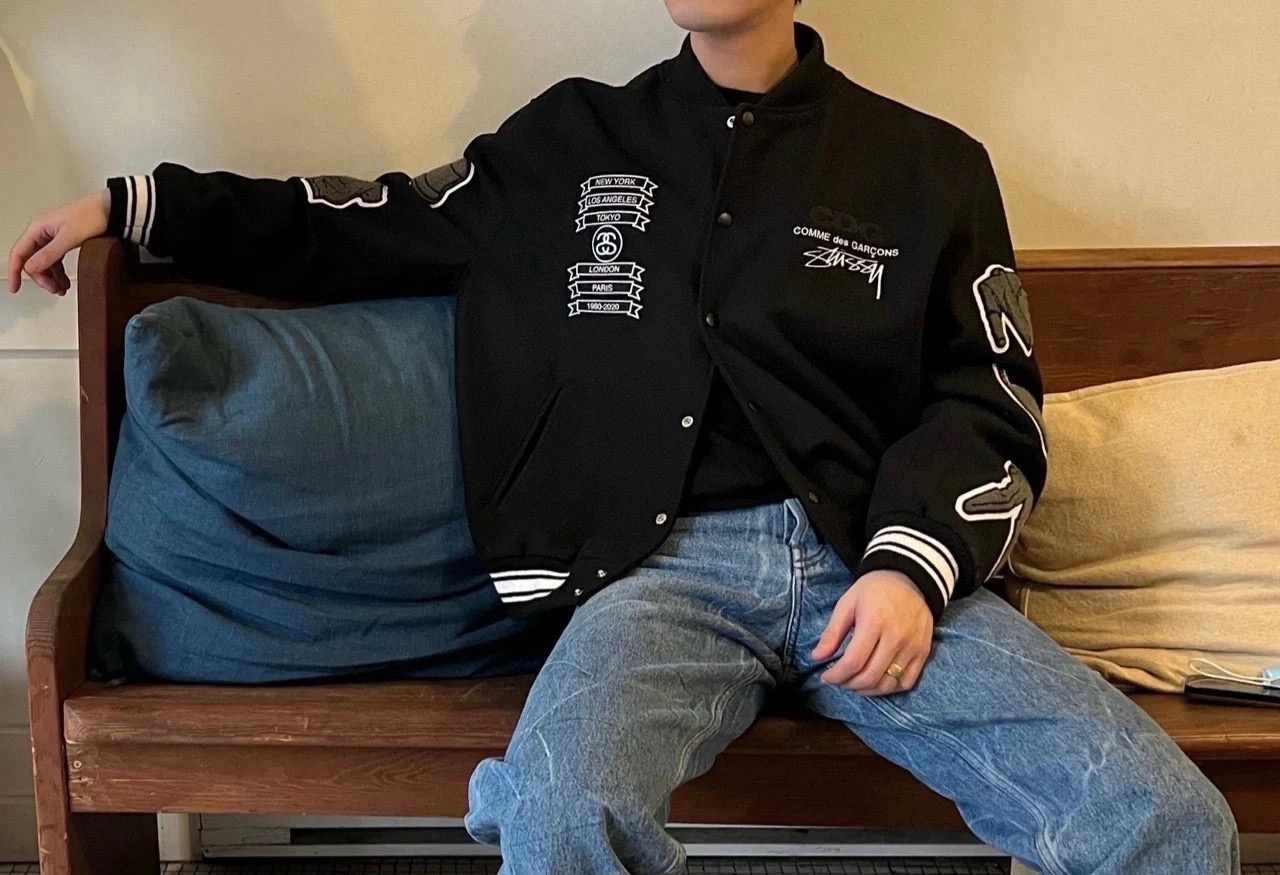 Stussy x CDG 40th Anniversary Limited Jacket