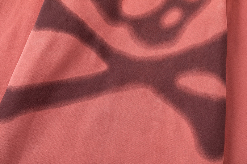 Travis Scott Cactus Jack xMMJ Skull Zip Up Mauve Hoodie