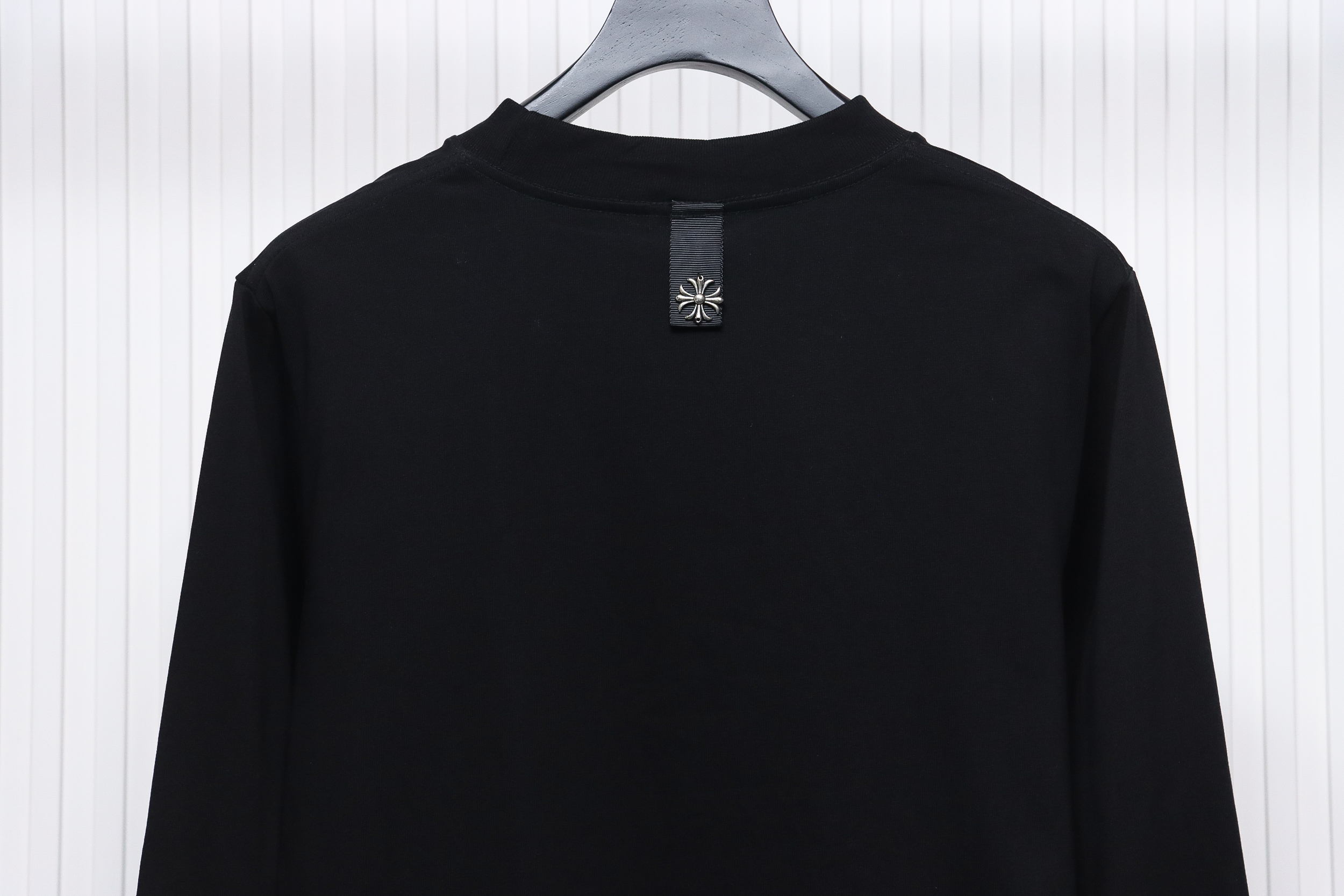 Chrome Heart Cross pendant Long Sleeve T-Shirt