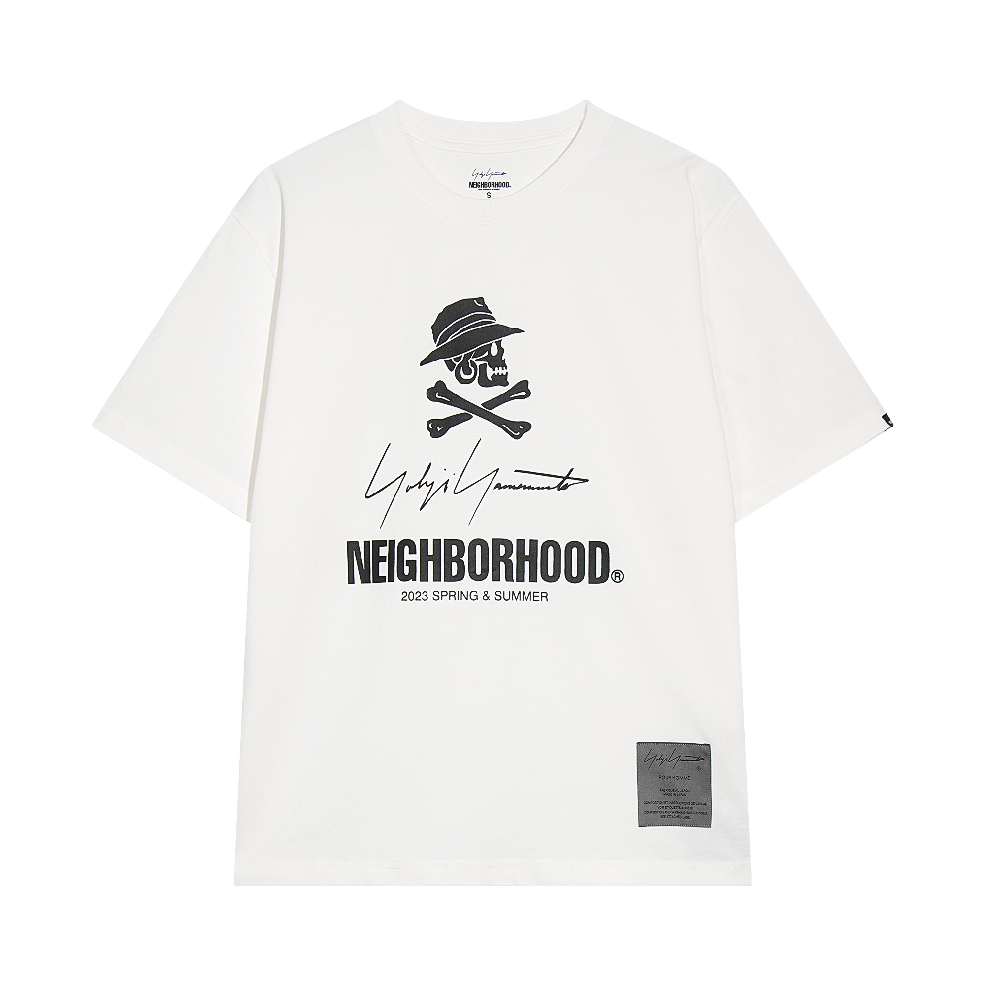 Neighborhood CO Yamamoto Yoji Yamamoto's blockbuster short sleeves