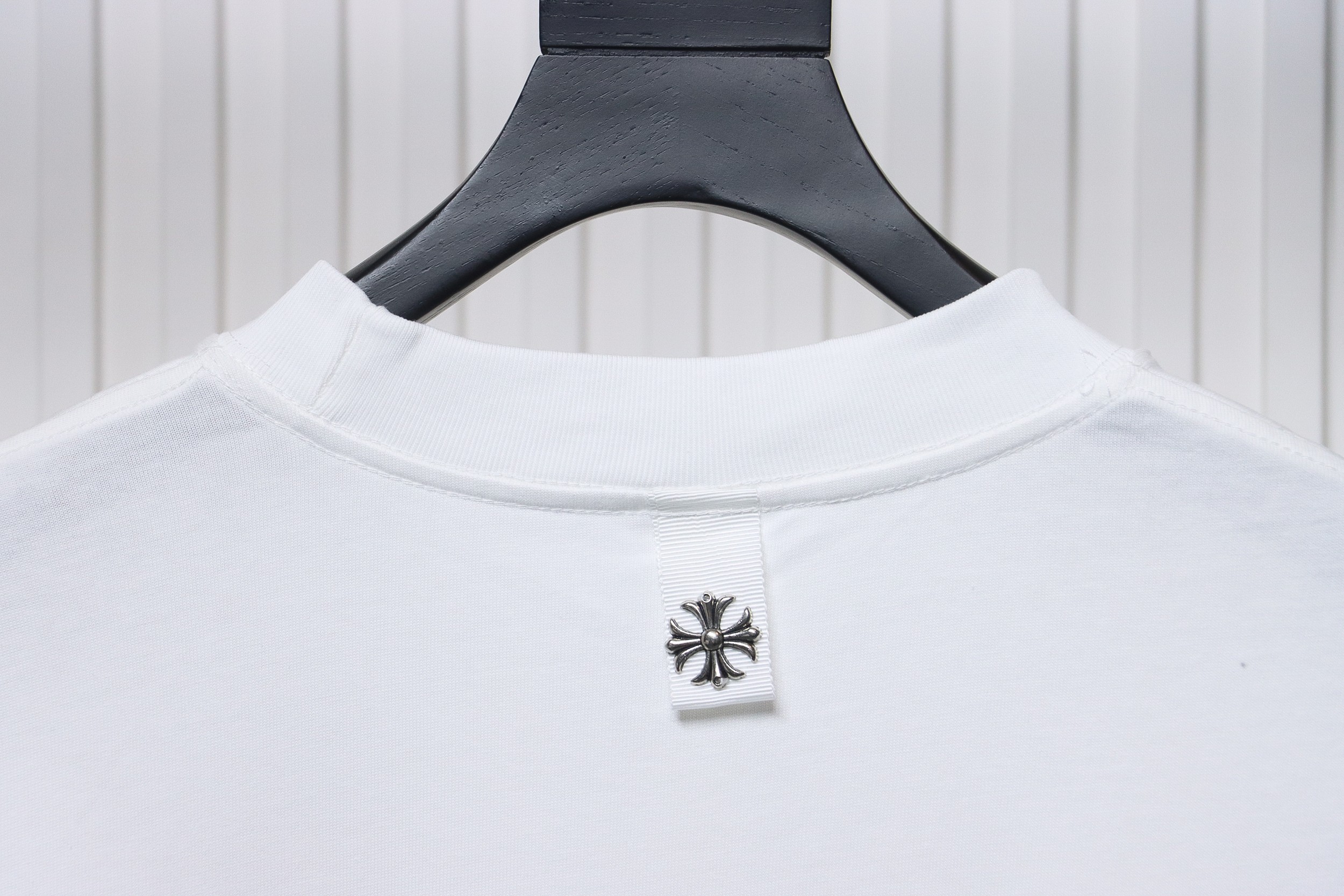 Chrome Heart Cross pendant Long Sleeve T-Shirt