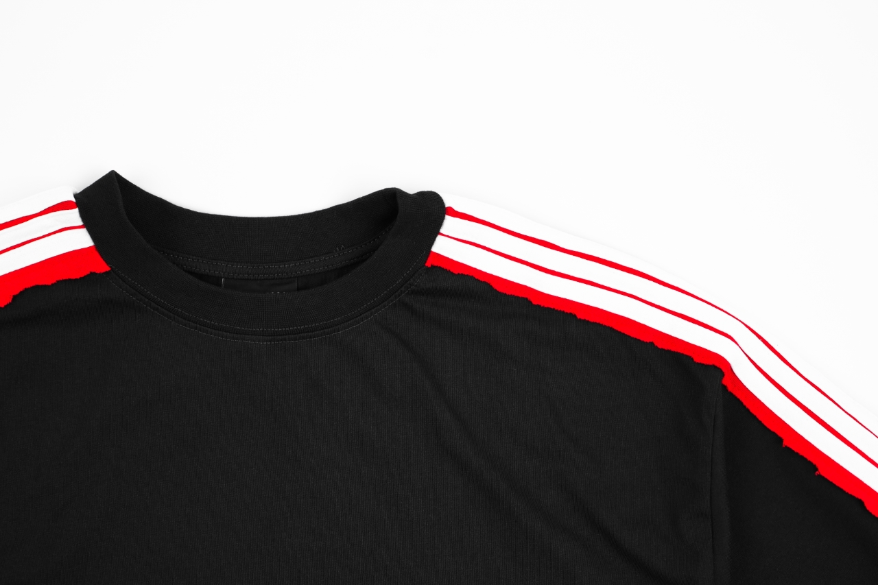 Balanciag@ Unity Sports Icon T-Shirt Oversized in faded black and white Tee