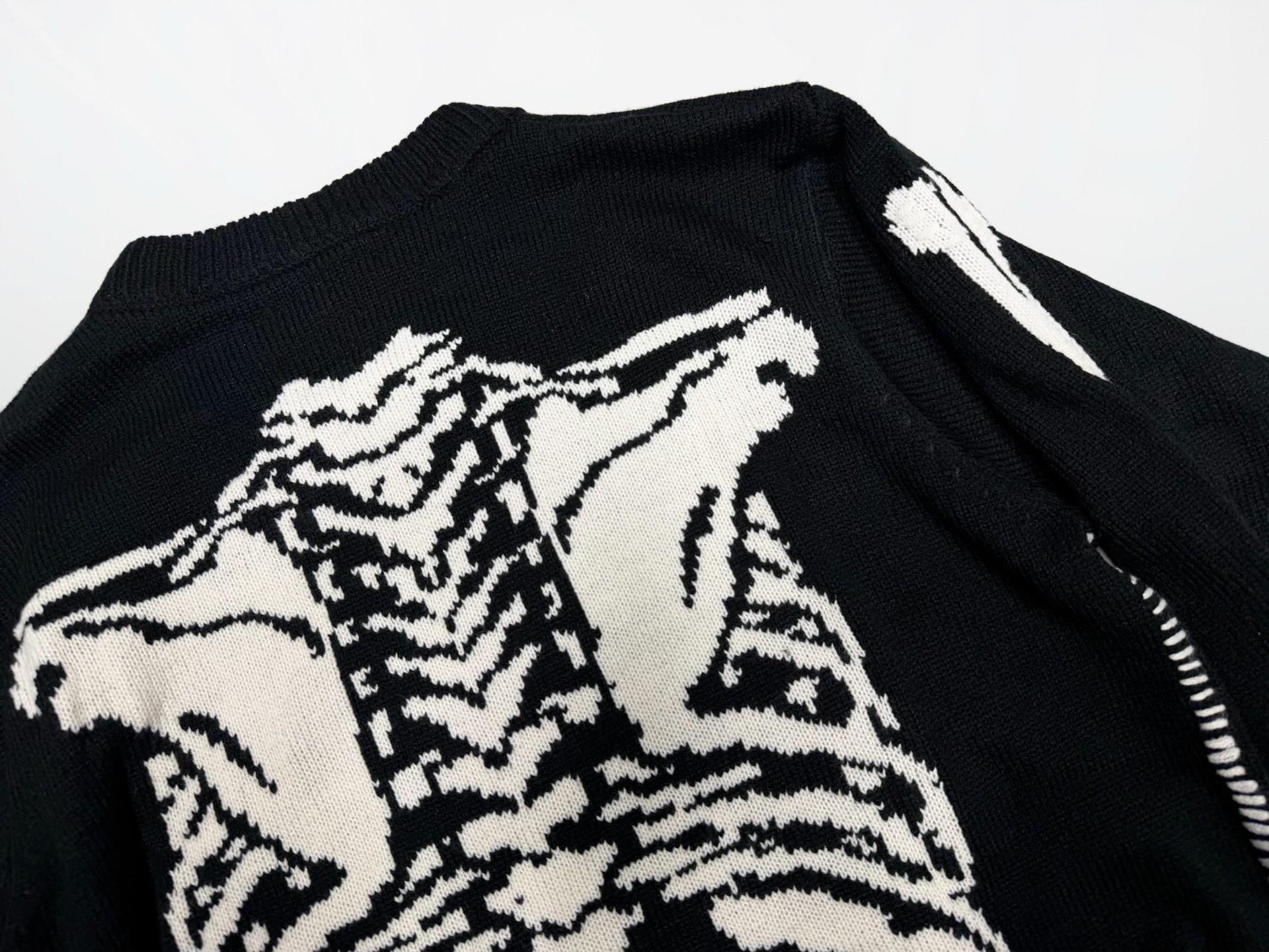 Saint Michael x Vlone Black Broken Sweat