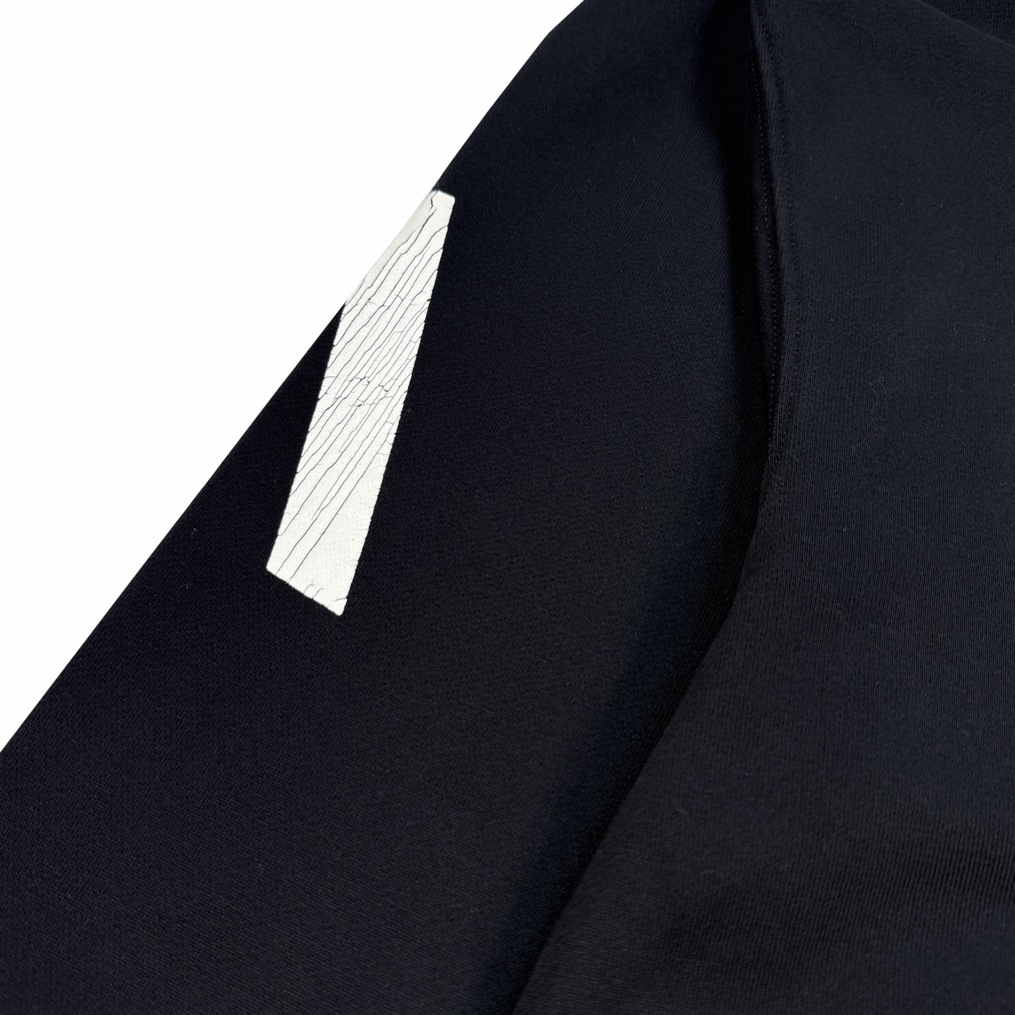 Balanciag@ Cracked Print Zipper Hoodie