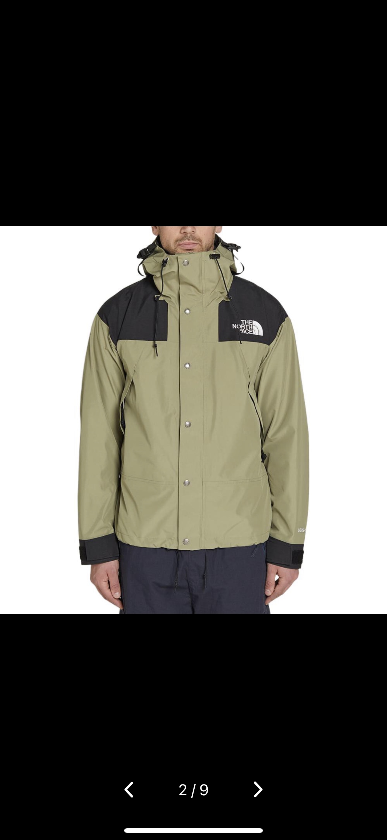 The North Face 1990 Mountain Gore-Tex Tech Jacket Army Green