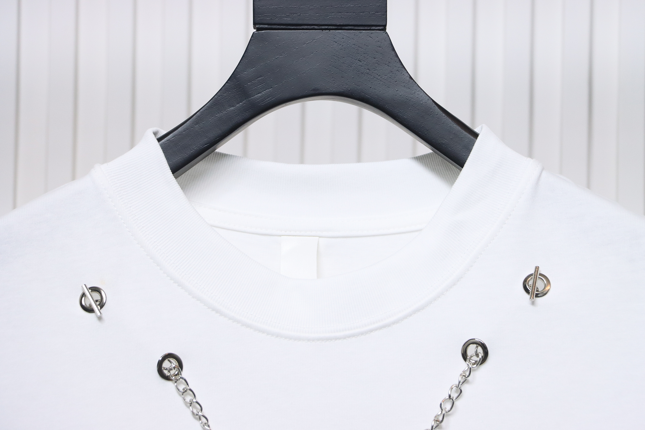 Chrome Heart Cross pendant Long Sleeve T-Shirt