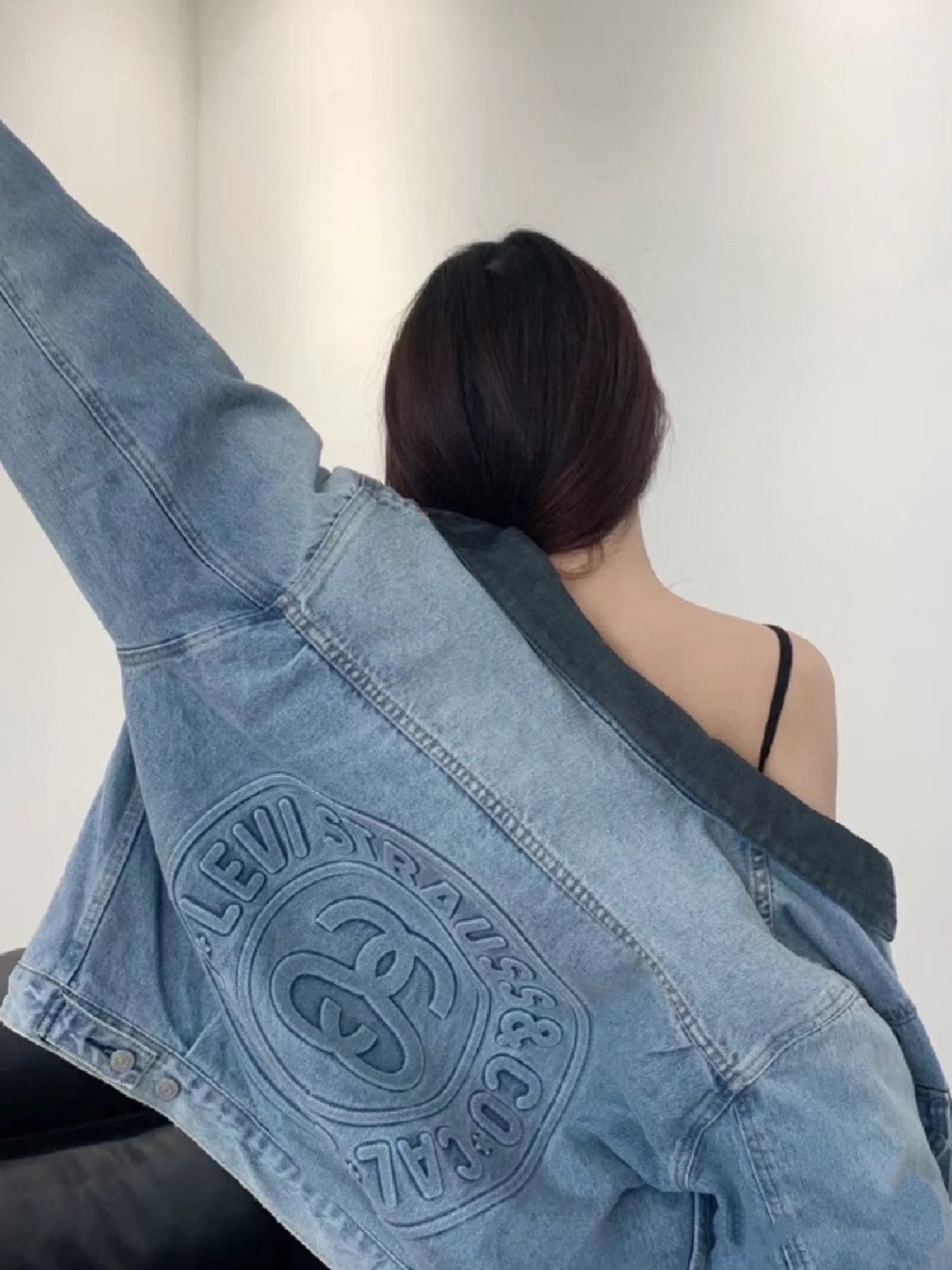 Stussy x Levi‘s 150th Anniversary Embossed Denim Jacket