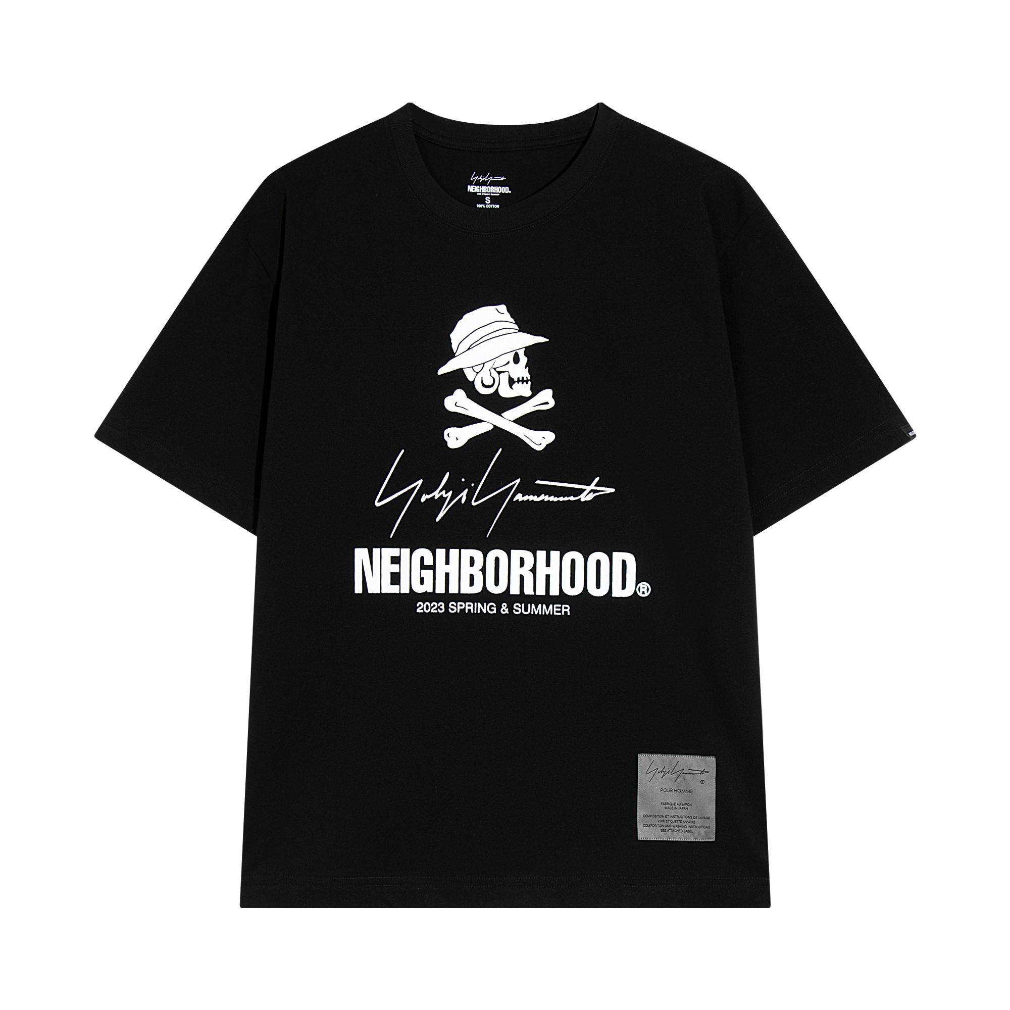 Neighborhood CO Yamamoto Yoji Yamamoto's blockbuster short sleeves