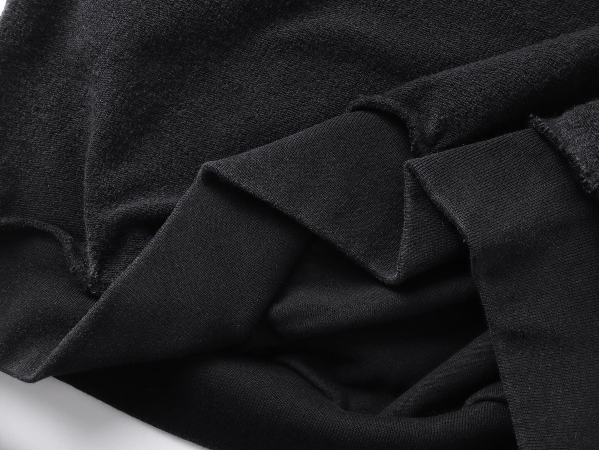 Balanciag@ Reverse Embroidered Washed Crewneck Hoodie FW26