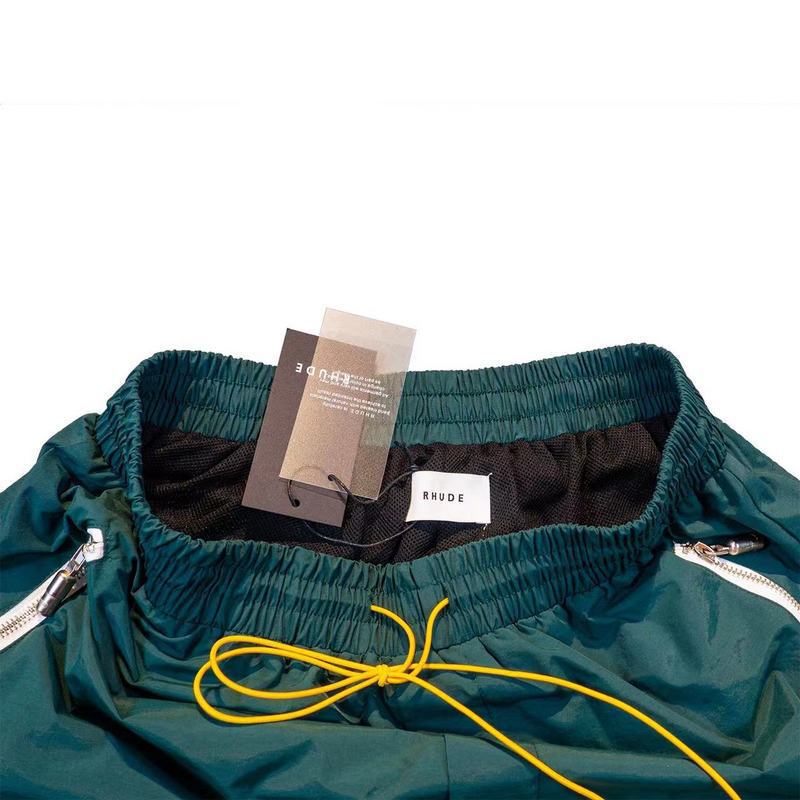 RHUDE Letter 3M Reflective Casual Sports Shorts