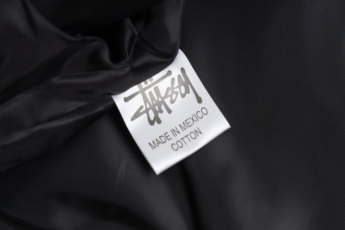 Stussy FW24  Port  Wool Varsity Jacket