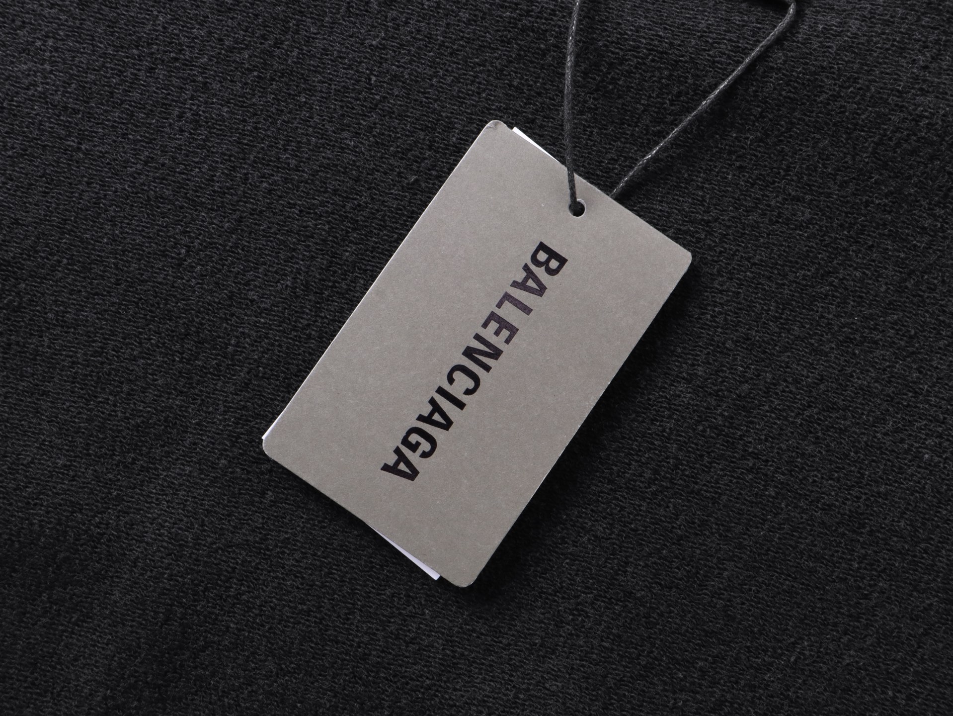 Balanciag@ Reverse Embroidered Washed Crewneck Hoodie FW26