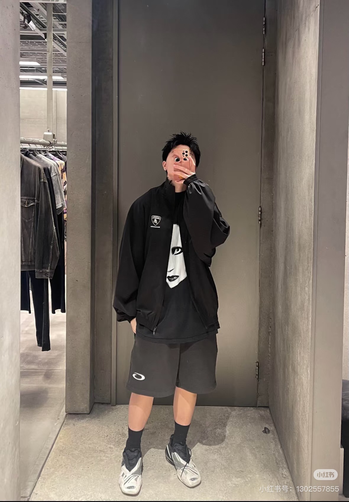 Balanciag@ Lamborghini Zipper Jacket