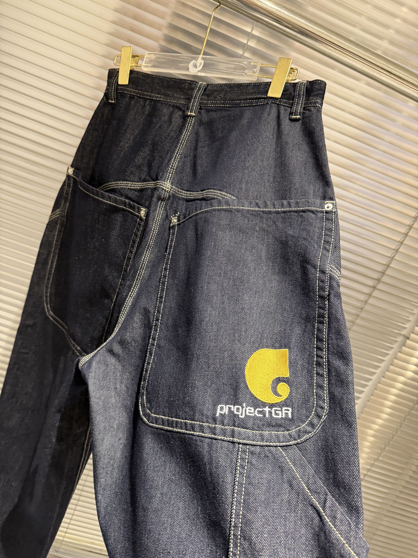 Grailz Project Loose Straight-Leg Jeans
