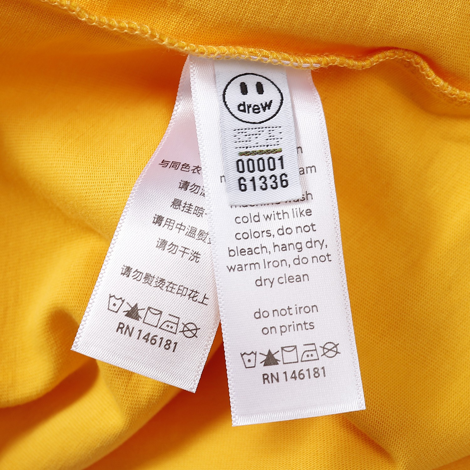 Drew smiley face short-sleeved tee classic