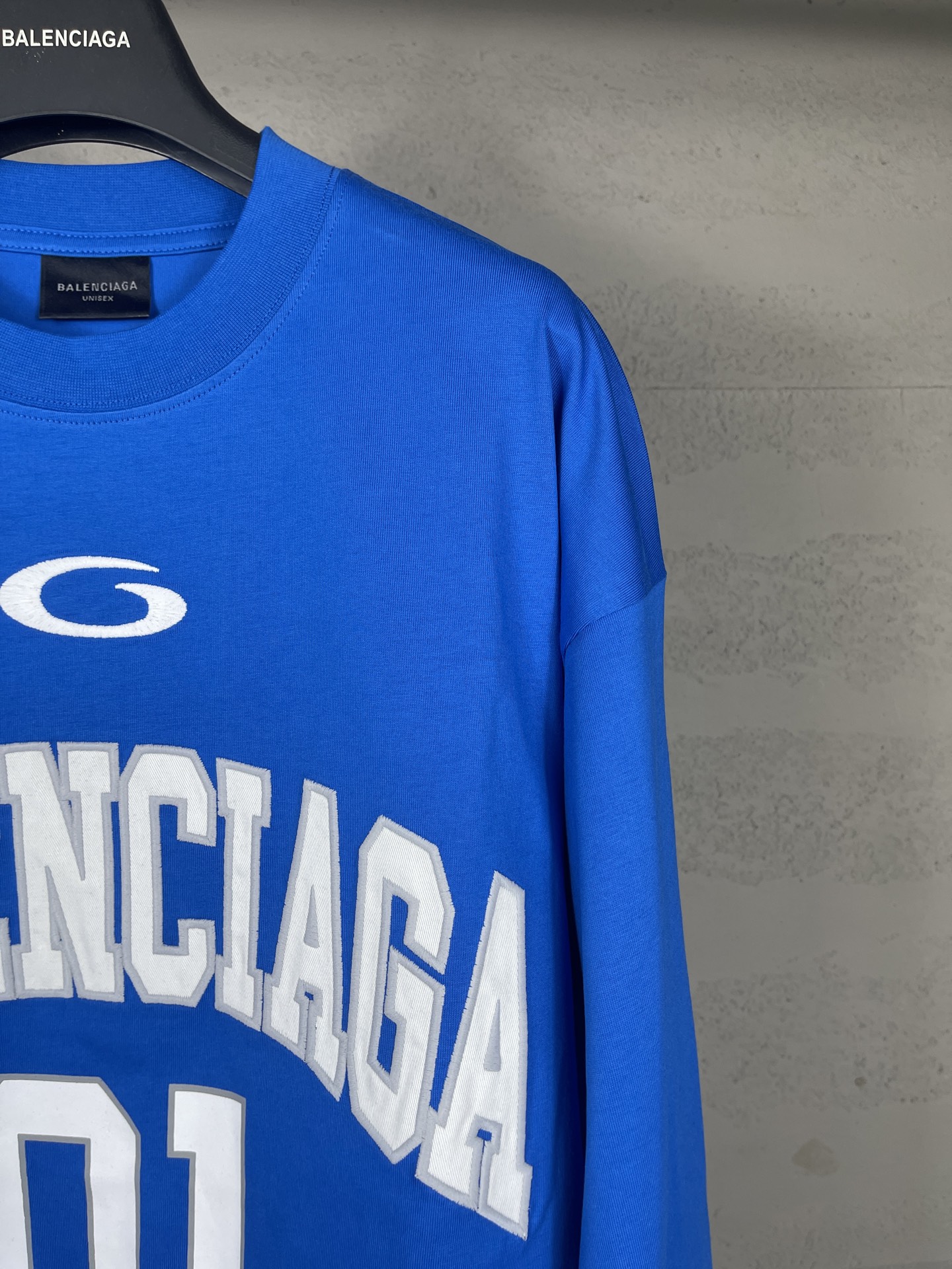 Balanciag@ Jersey Long Sleeves Tee 2025