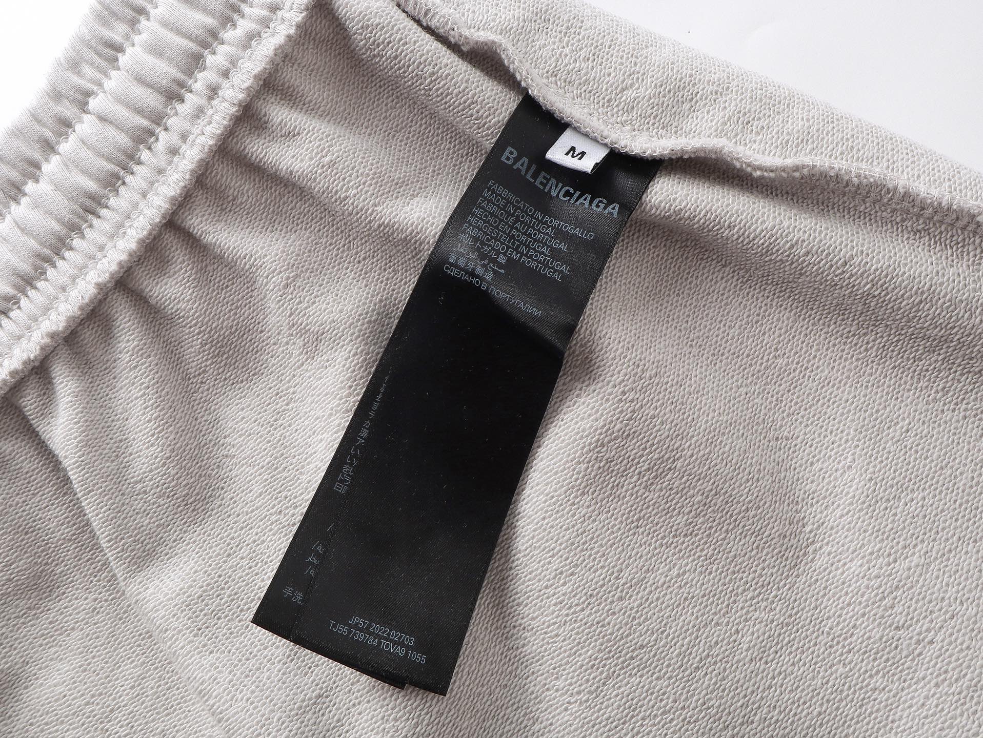 Blanciag@ Classic Wave Logo Shorts