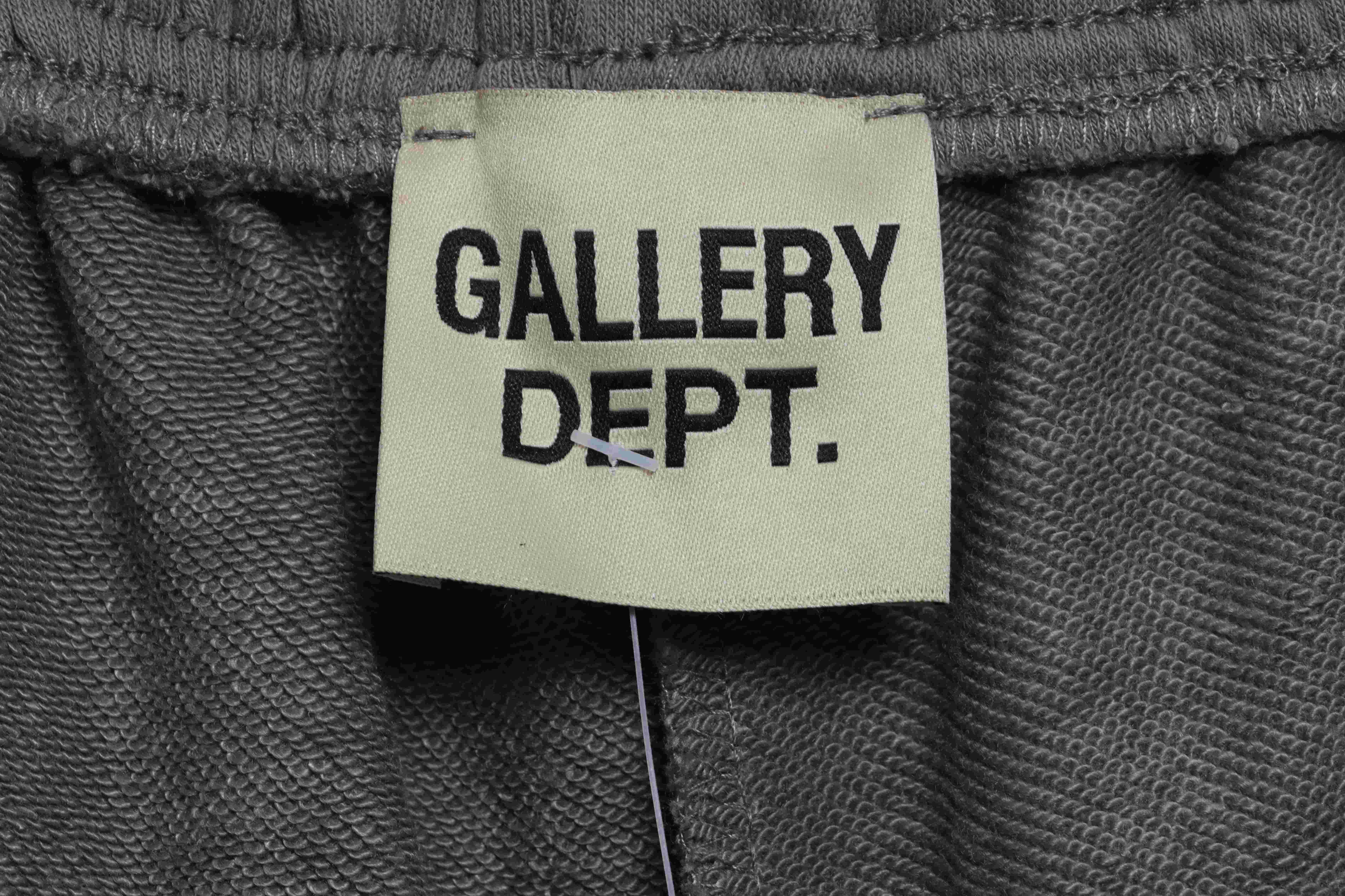 GALLERY DEP hand-painted graffiti splash ink curly edge destruction shorts