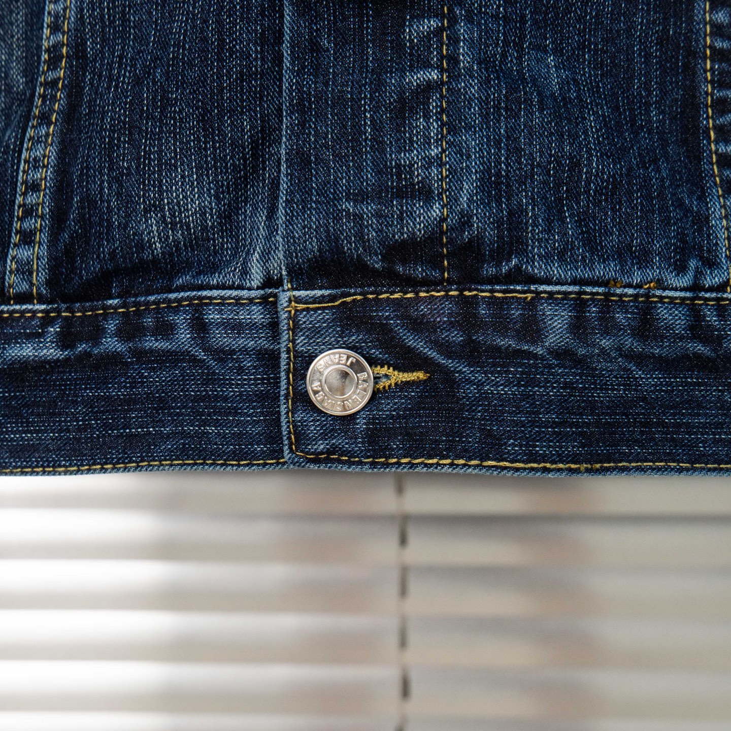 Balancig* Heart Denim Jacket