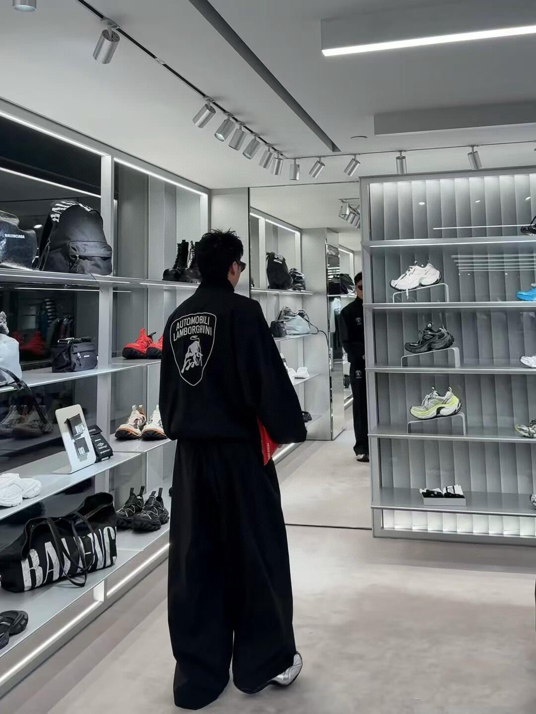 Balanciag@ Lamborghini Zipper Jacket