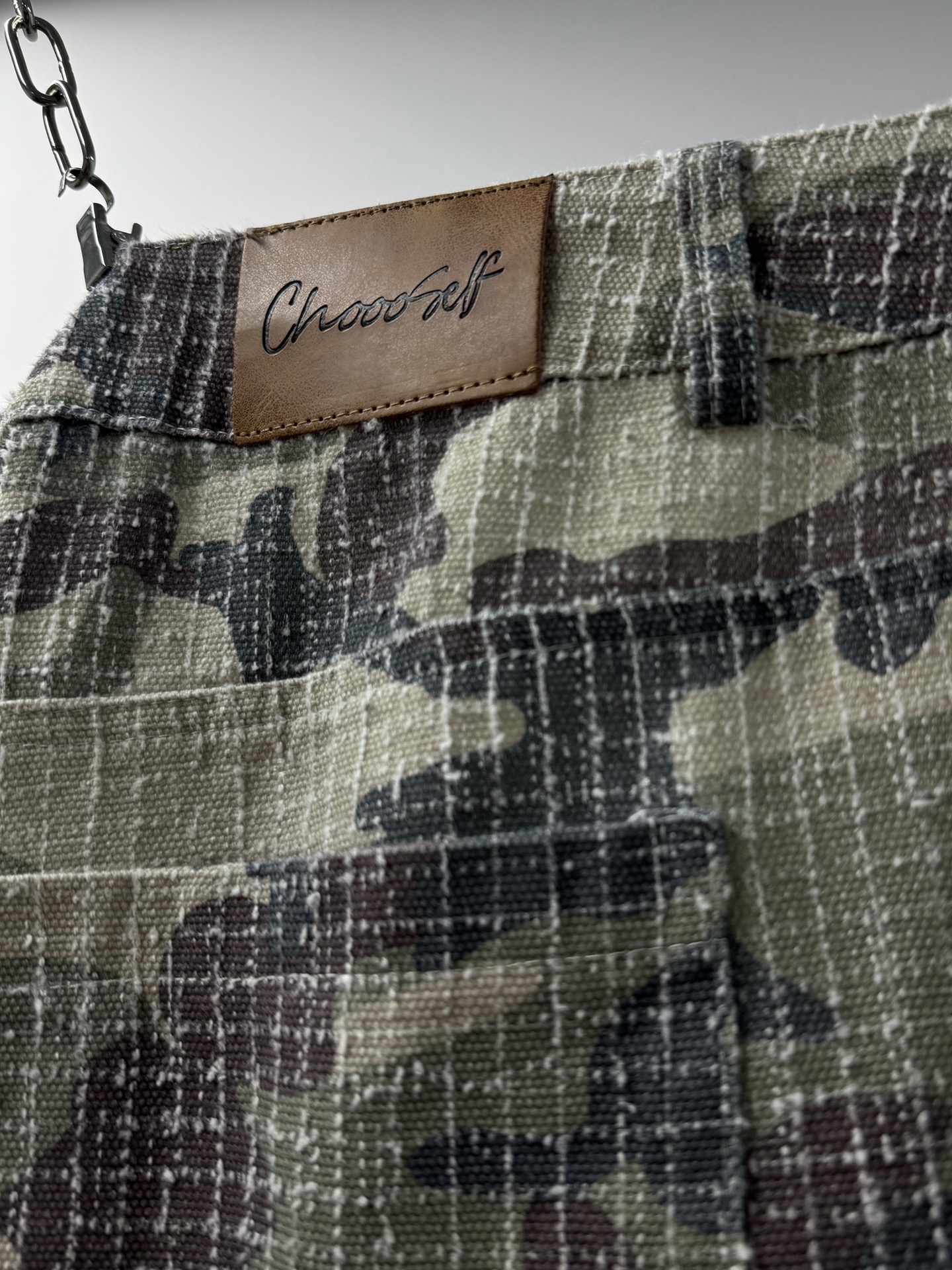 Big Ol' Camo Canvas Needlepunch Jeans