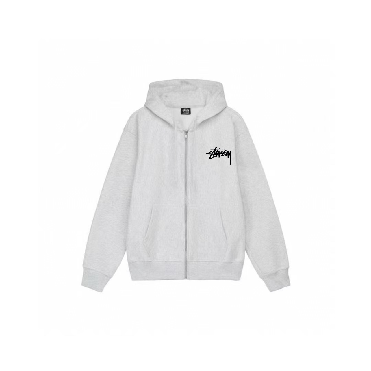 Stussy Daydream Graffiti Print  Zipper  Hoodie