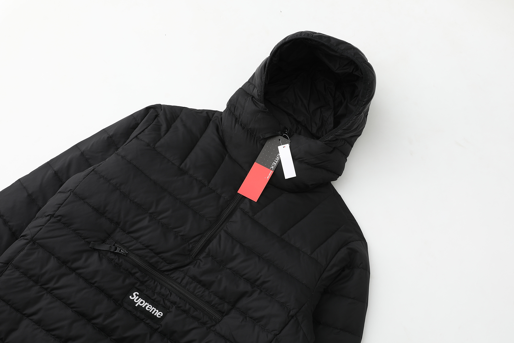 Supreme FW25 WEEK6 Micro Down Half Zip Hooded Pullover