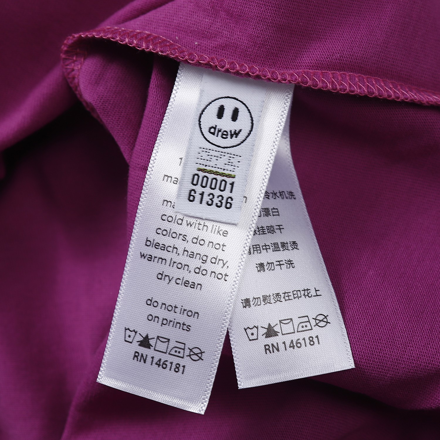 Drew smiley face short-sleeved tee classic