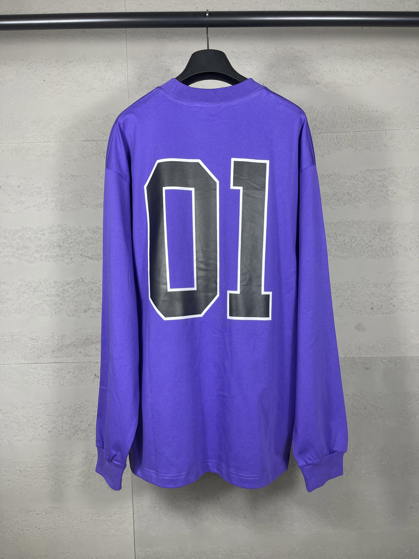 Balanciag@ Jersey Long Sleeves Tee 2025