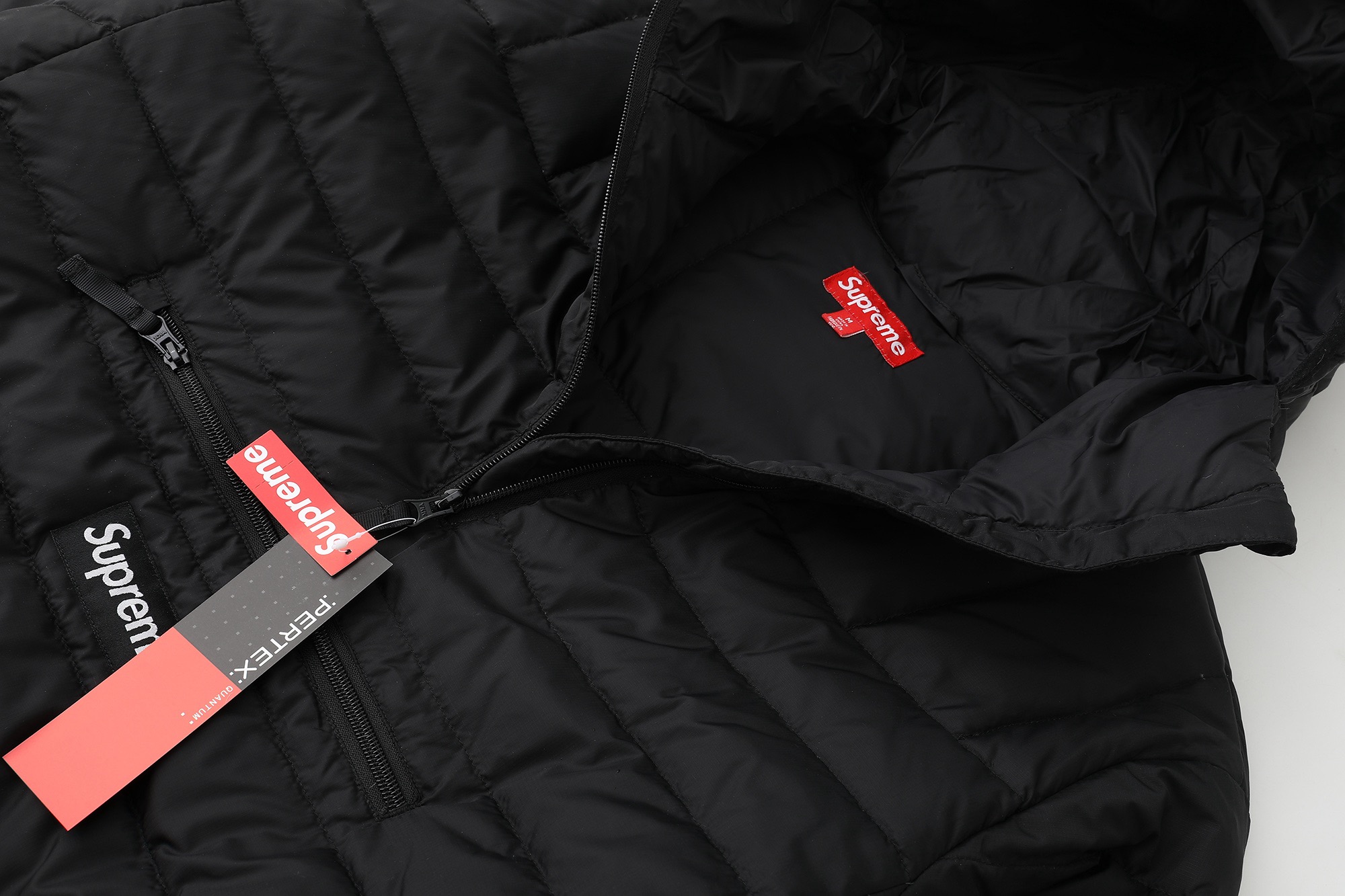 Supreme FW25 WEEK6 Micro Down Half Zip Hooded Pullover