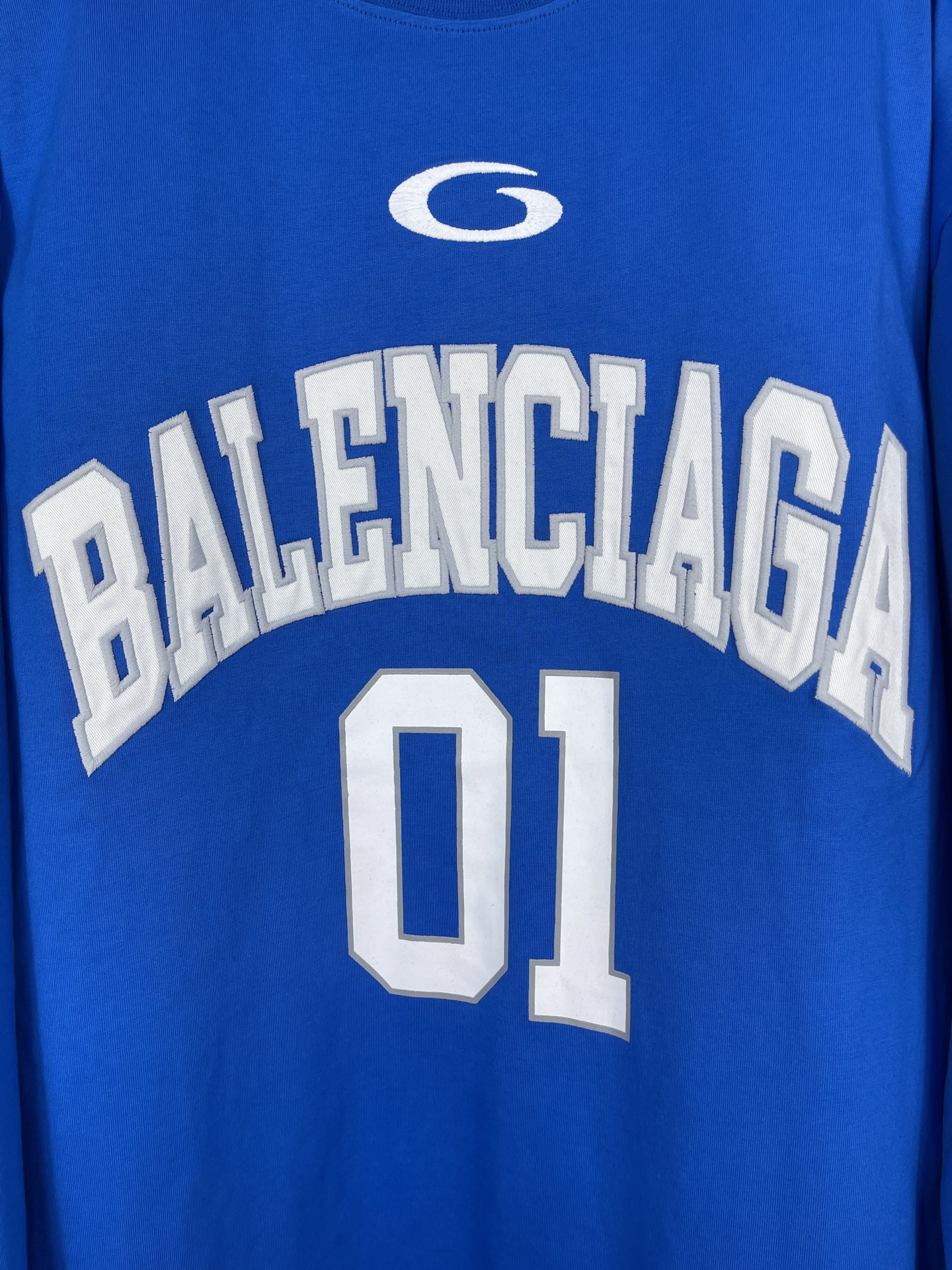 Balanciag@ Jersey Long Sleeves Tee 2025