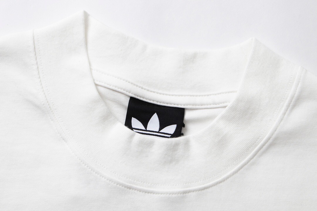 Adidas New clover embroidery logo short sleeves