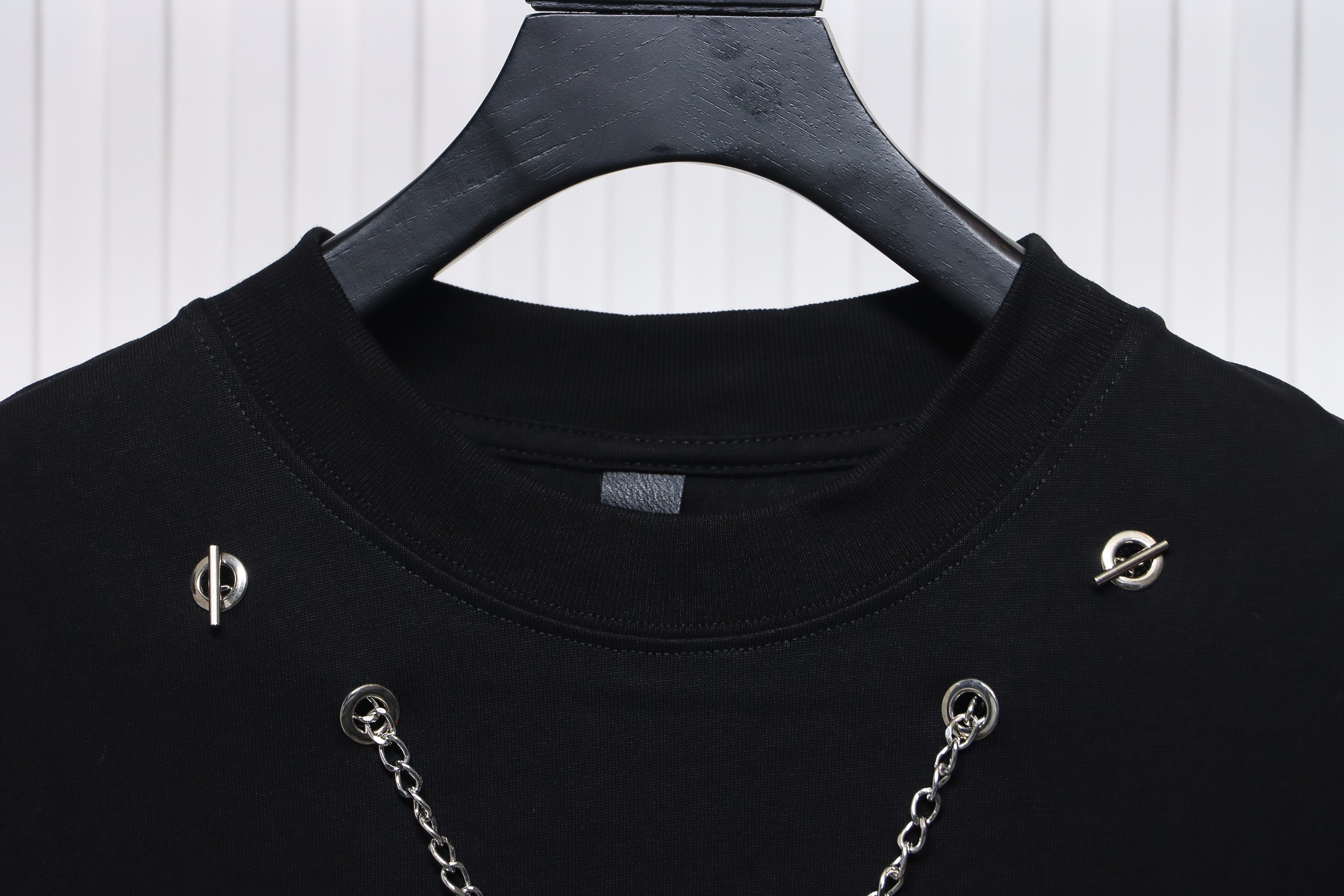 Chrome Heart Cross pendant Long Sleeve T-Shirt