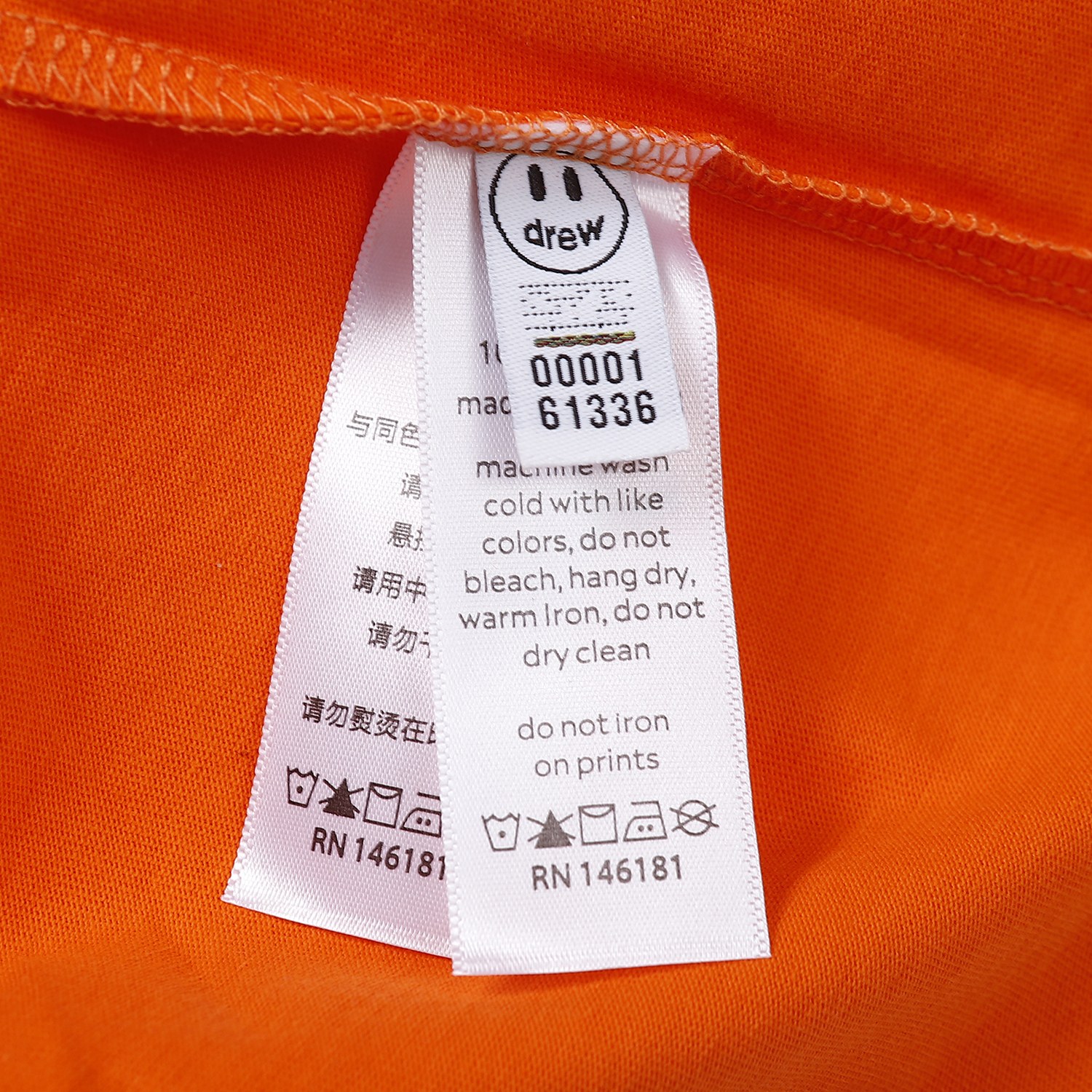 Drew smiley face short-sleeved tee classic