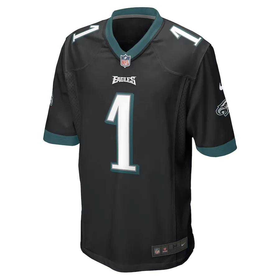 Nike Jalen Hurts Philadelphia Eagles Black Game Jersey