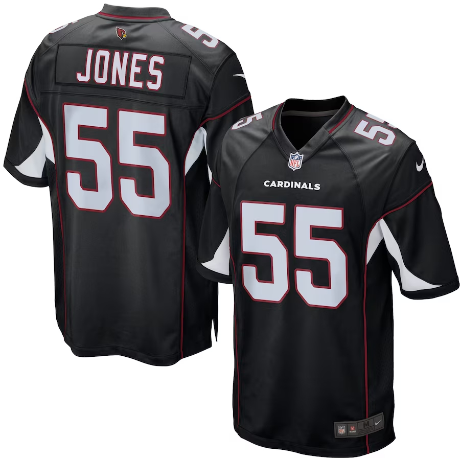 Nike Chandler Jones Arizona Cardinals Black Game Jersey