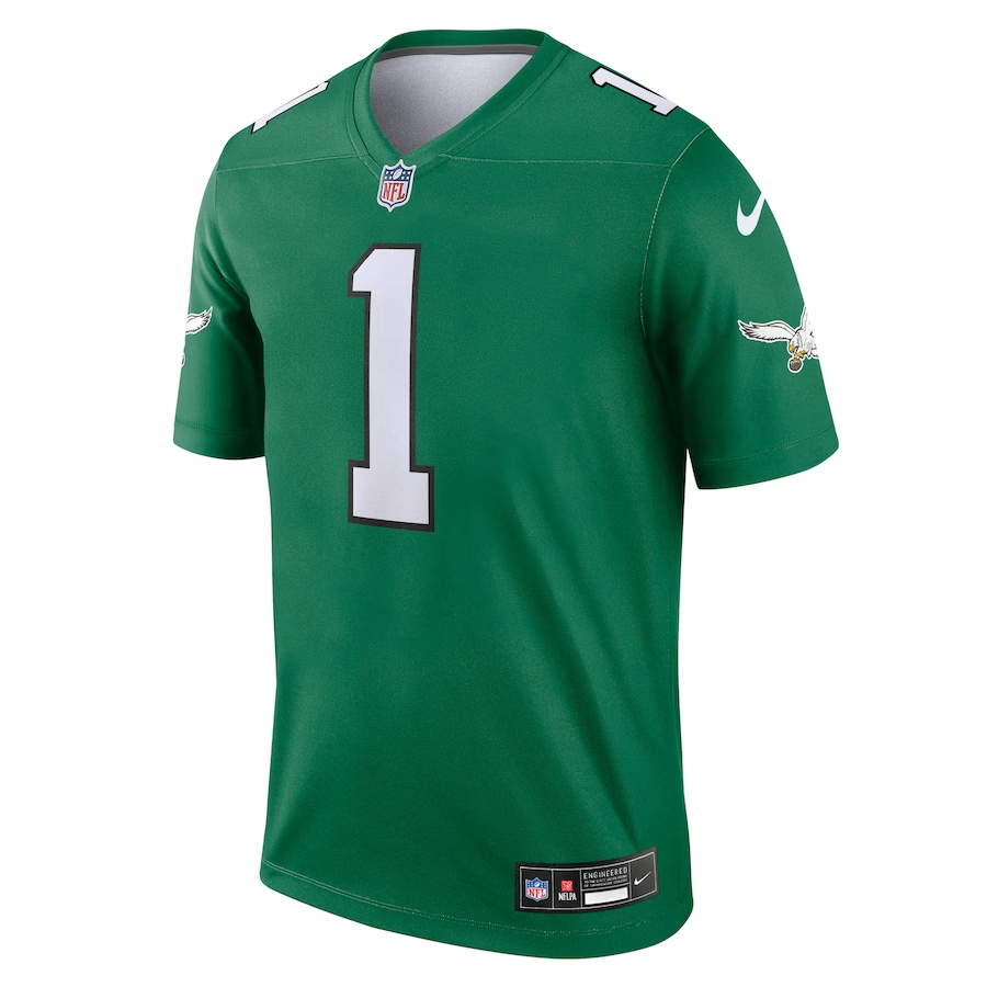 Nike Jalen Hurts Philadelphia Eagles Kelly Green Alternate Legen