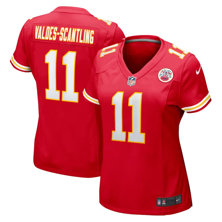 Nike Marquez Valdes-Scantling Kansas City Chiefs Women's Red Game Jersey