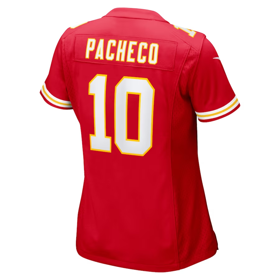 Nike Isiah Pacheco Kansas City Chiefs Women's Red Game Player Jersey