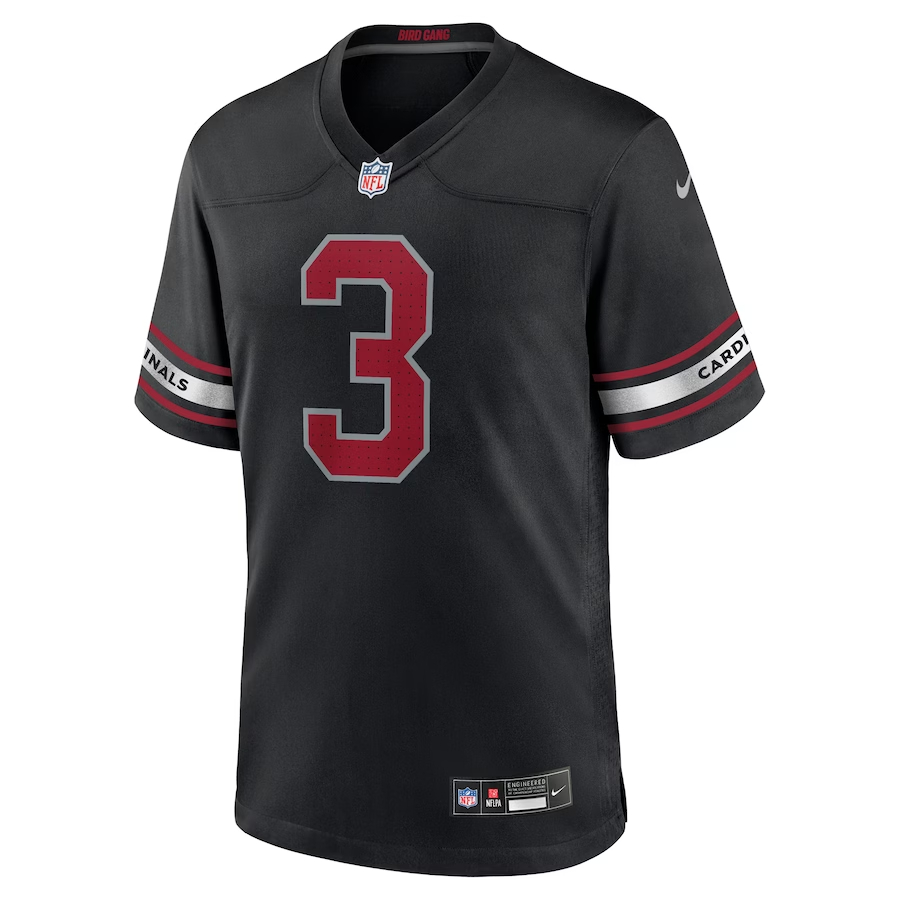 Nike Budda Baker Arizona Cardinals Black Game Jersey