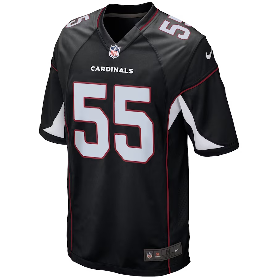 Nike Chandler Jones Arizona Cardinals Black Game Jersey