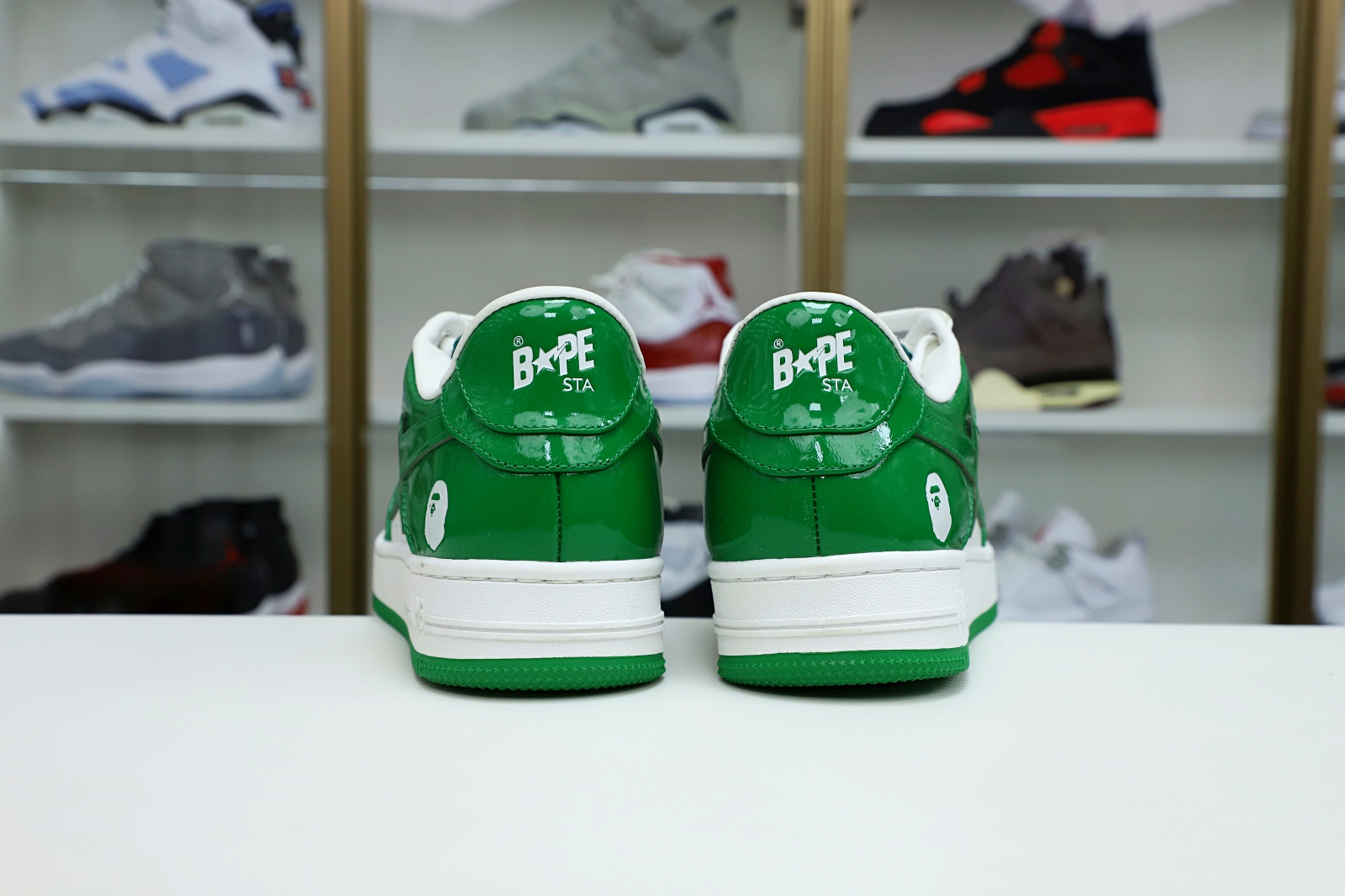 BAPE BAPESTA 'GREEN'