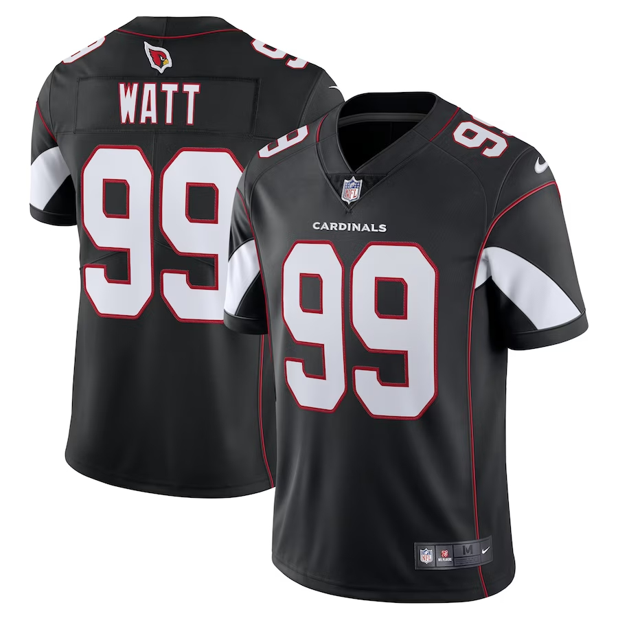 Nike J.J. Watt Arizona Cardinals Black Vapor Limited Jersey