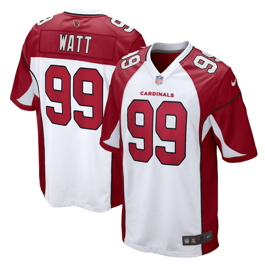 Nike J.J. Watt Arizona Cardinals White Game Jersey