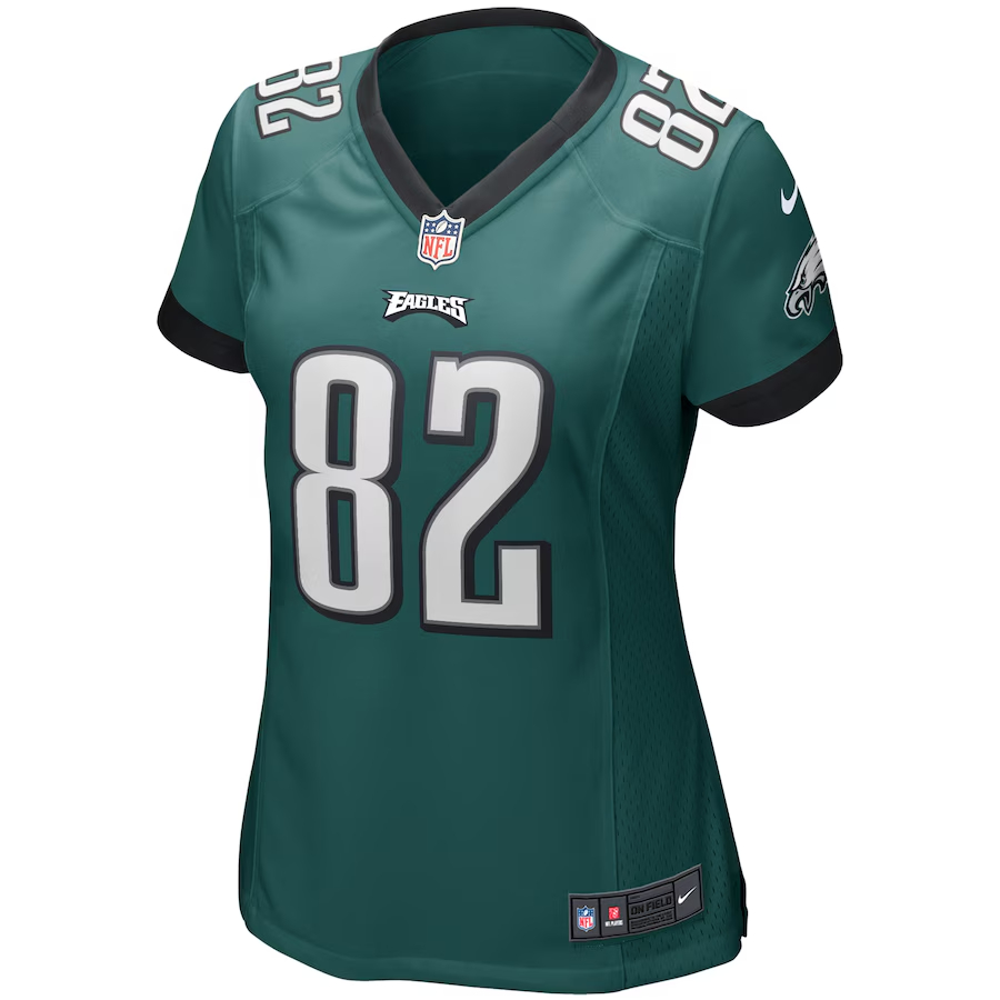 Nike Mike Quick Philadelphia Eagles Women's Midnight Green Game Retired Player Jersey