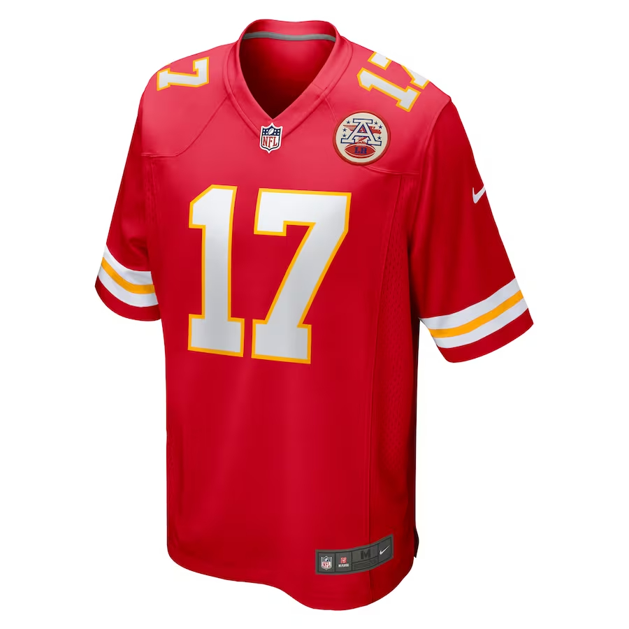 Nike Richie James Kansas City Chiefs Red Game Jersey
