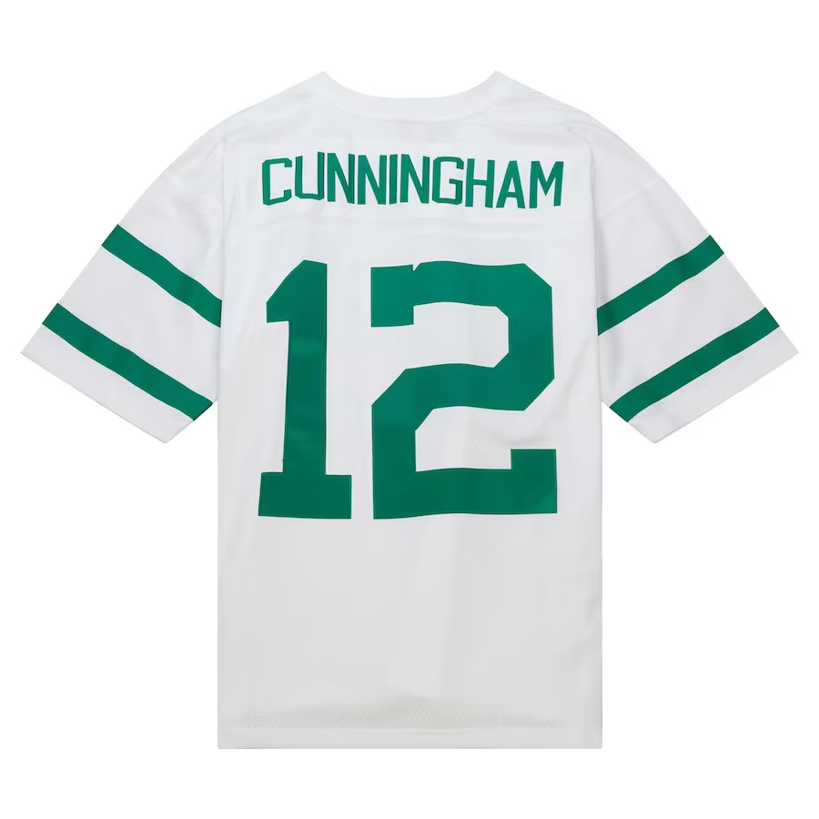 Mitchell & Ness Randall Cunningham Philadelphia Eagles White Legacy Replica Jersey