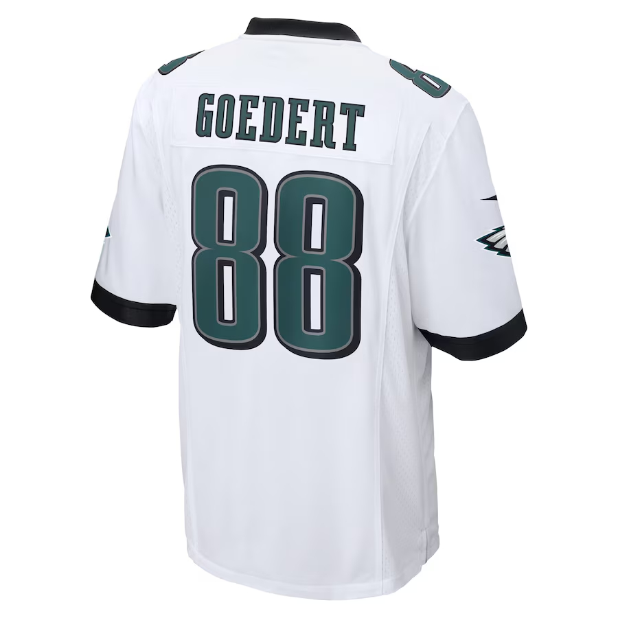 Nike Dallas Goedert Philadelphia Eagles White Game Player Jersey