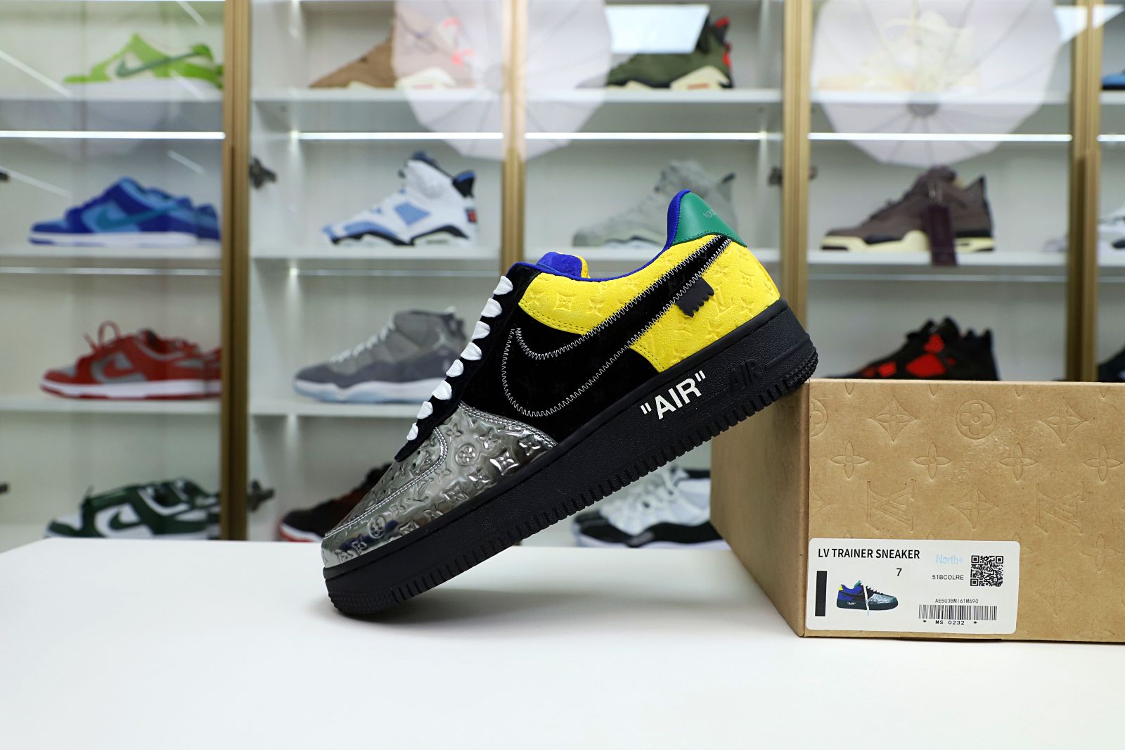 L.V xNike Air Force1 Low LV